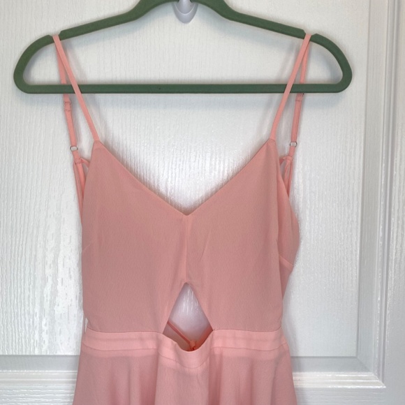 NWT Red Dress Boutique Pink Fit and Flare Dres with Open Back - Picture 5 of 11